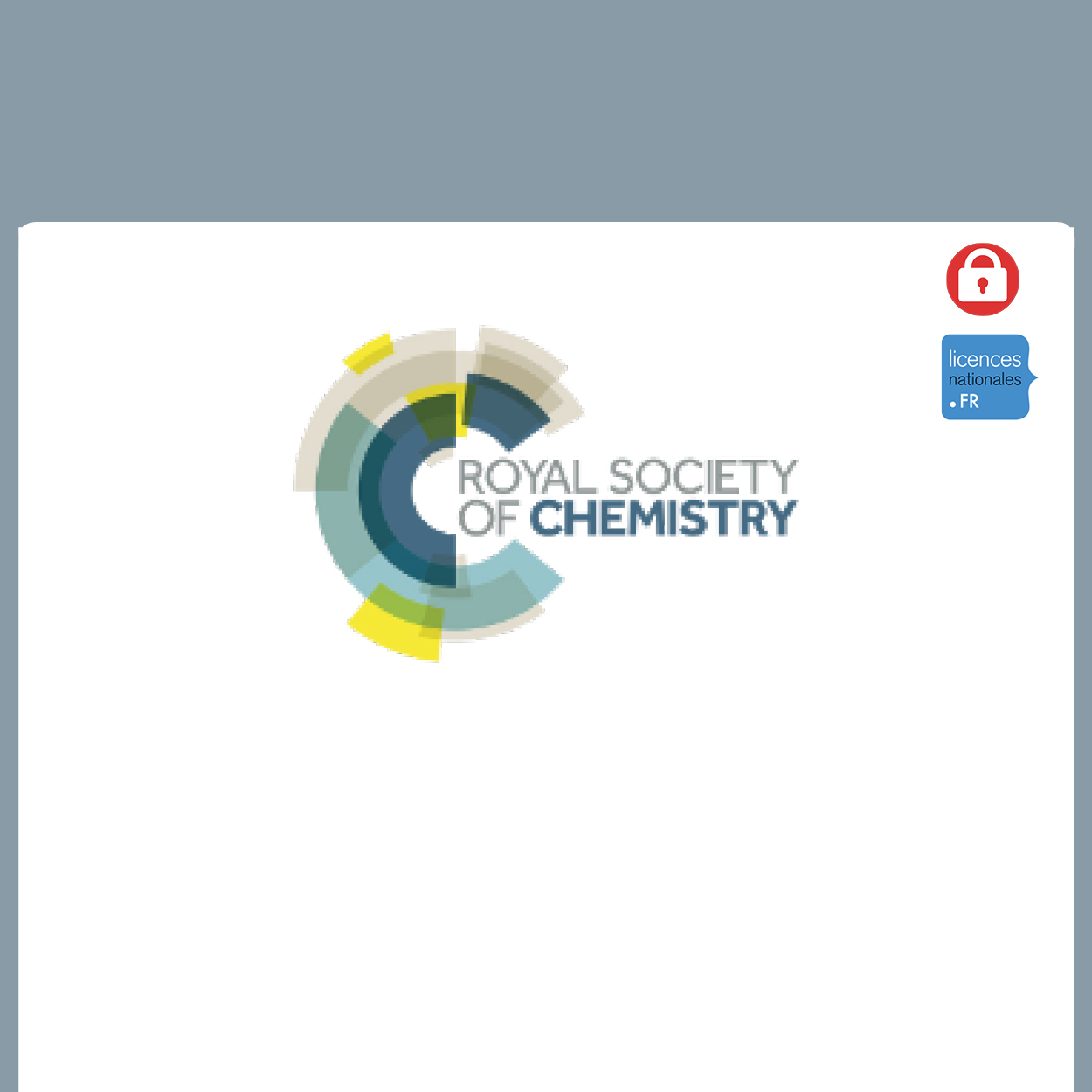 visuel Royal Society of chemistry (base revues)