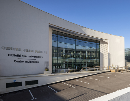 Bibliothèque universitaire de l'ICES, la roche sur yon - vendée