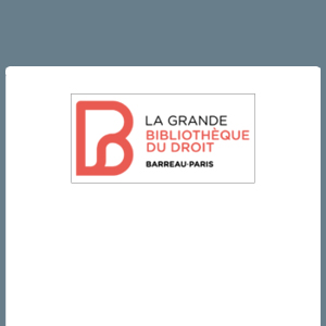 visuel Grande bibliothèque du droit