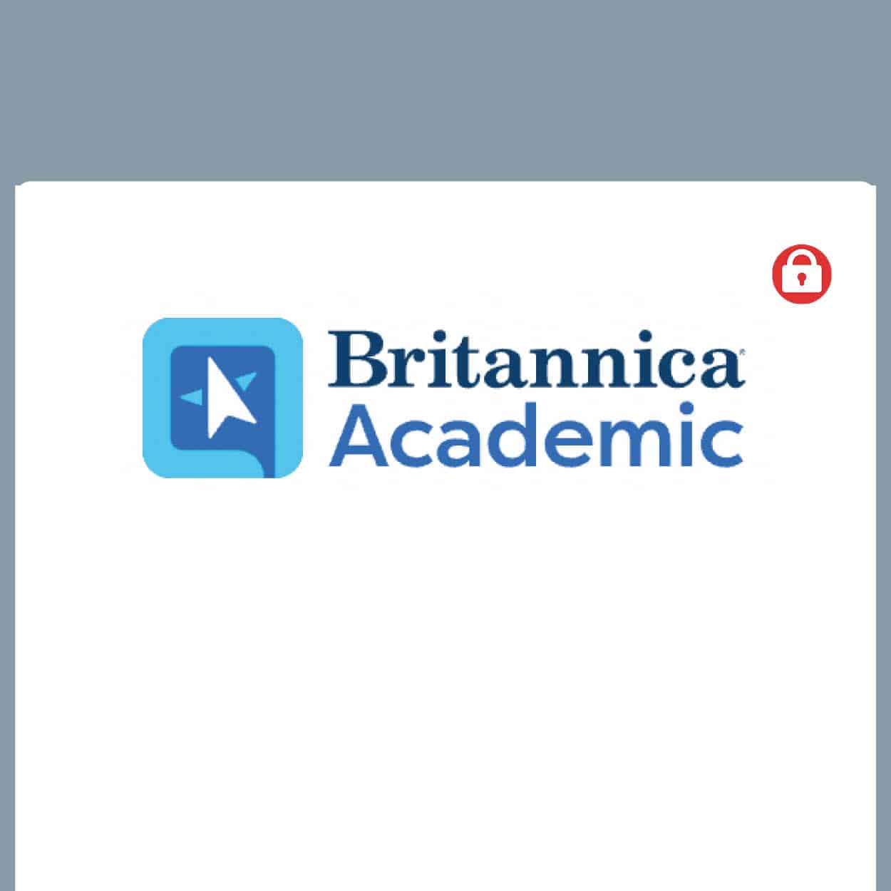 visuel Britannica Academic